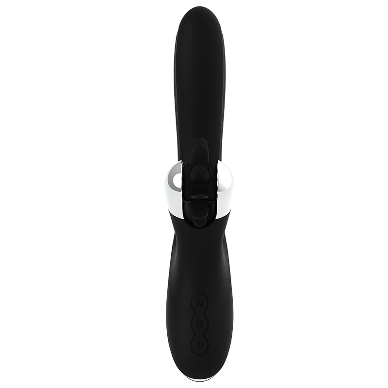 Black&Silver Bunny Grimm Vibratore Rabbit con Funzione Onda – immagine 6