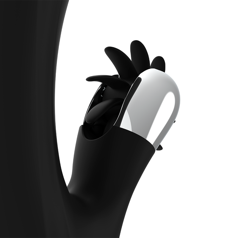 Black&Silver Bunny Grimm Vibratore Rabbit con Funzione Onda – immagine 7