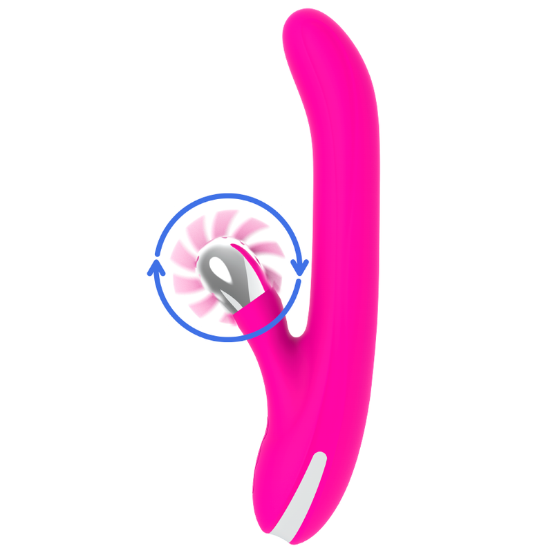 Diversia Bunny Rotation Vibratore Rabbit Ricaricabile 24 cm – immagine 5