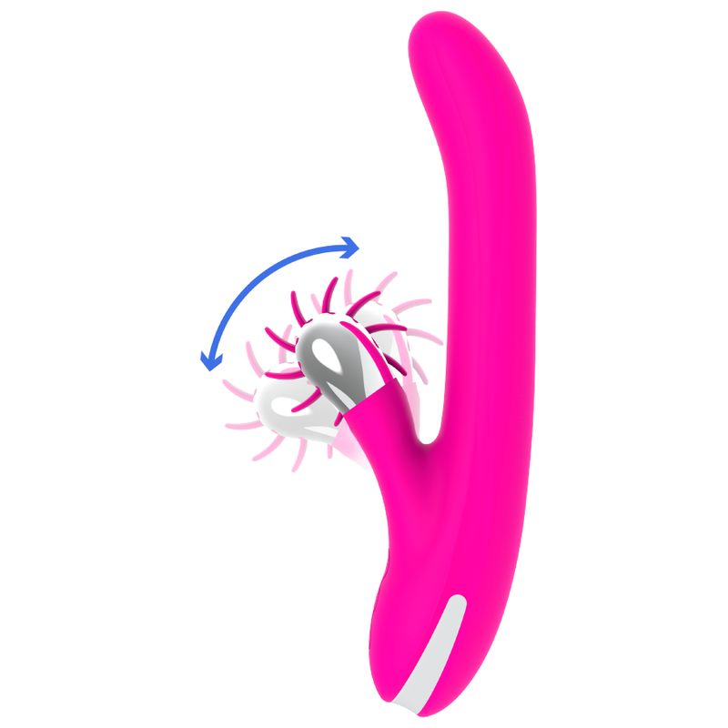 Diversia Bunny Rotation Vibratore Rabbit Ricaricabile 24 cm – immagine 6
