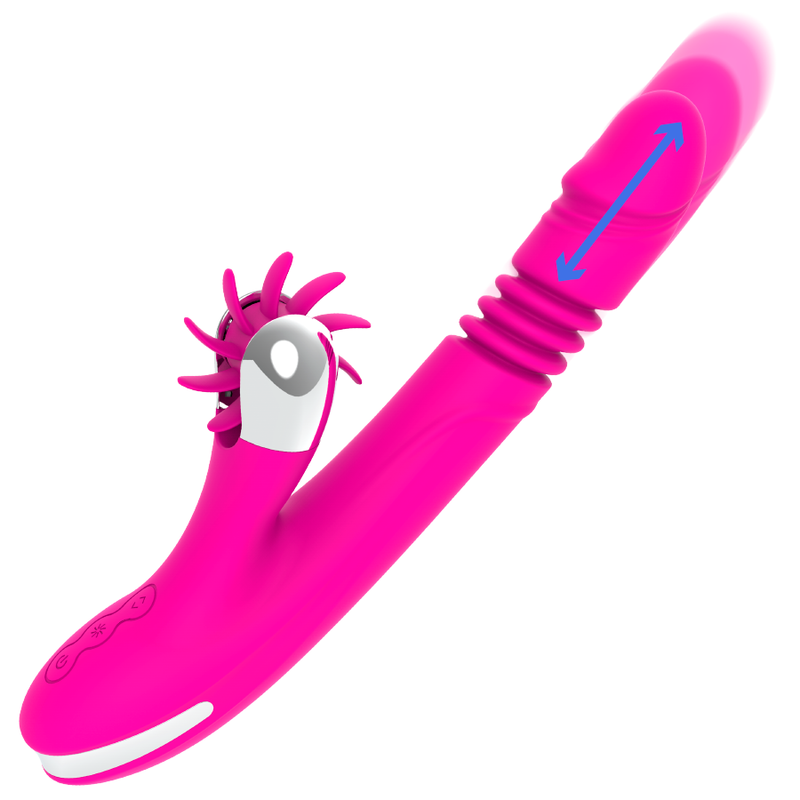 Diversia Bunny Up & Down Vibratore Rabbit Ricaricabile 24 cm – immagine 2