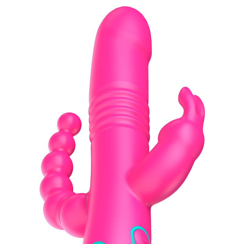 Happy Loky Donald Vibratore Tripla Stimolazione con Telecomando WatchMe – immagine 6