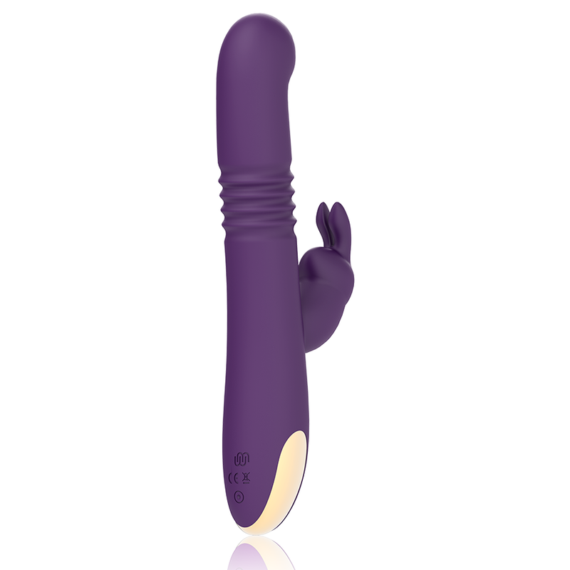 Treasure Bastian Vibratore Rabbit Su e Giù Rotante con Telecomando WatchMe – immagine 7