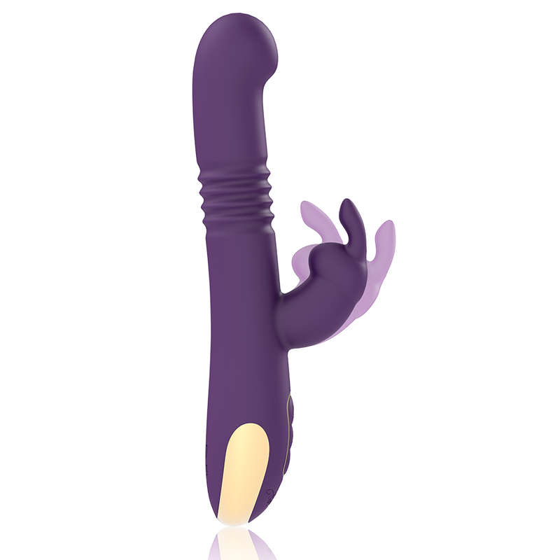 Treasure Bastian Vibratore Rabbit Su e Giù Rotante con Telecomando WatchMe – immagine 4