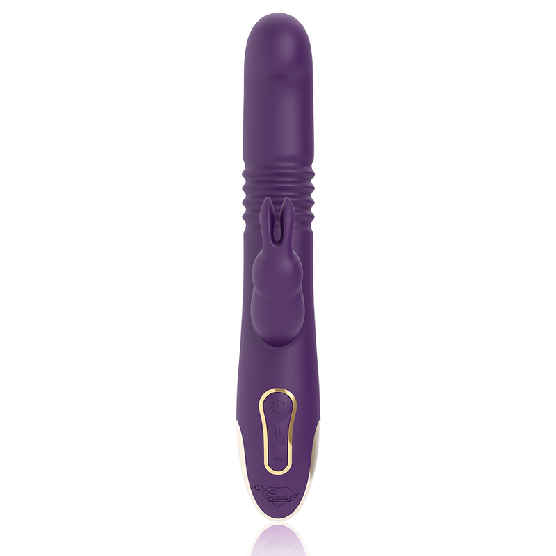Treasure Bastian Vibratore Rabbit Su e Giù Rotante con Telecomando WatchMe – immagine 5