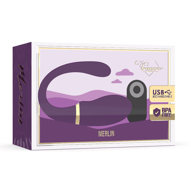 Treasure Merlin Vibratore Doppio di Coppia con Telecomando – immagine 2