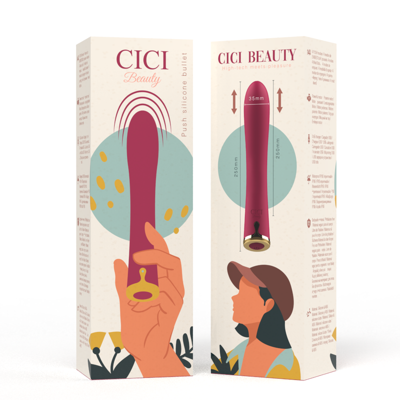 Cici Beauty Push Bullet Ultra Power in Silicone Premium – immagine 7