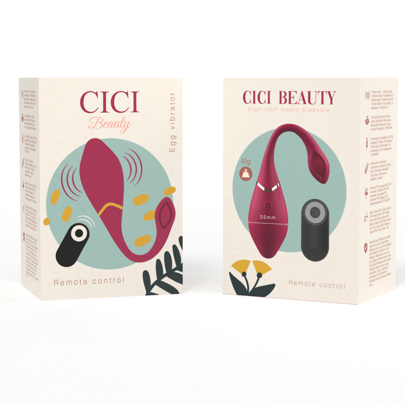 Cici Beauty Ovetto Vibrante con Telecomando in Silicone Premium – immagine 6