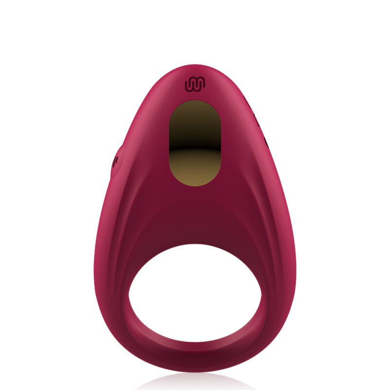 Cici Beauty Anello Vibrante Premium in Silicone Rosso – immagine 3