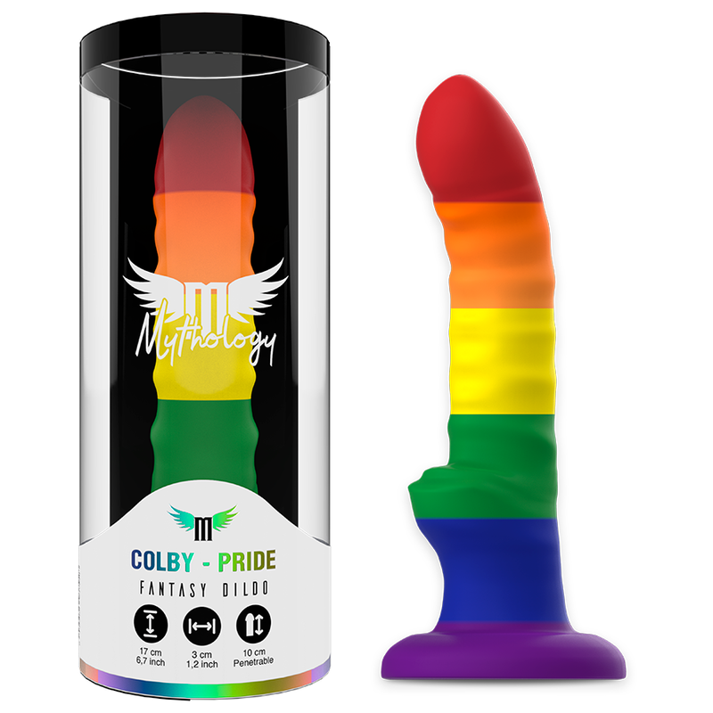 Mythology Colby Pride Dildo Fantasy M Arcobaleno