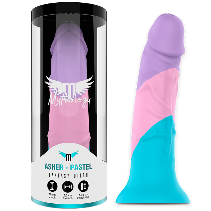 Mythology Asher Pastel Dildo Fantasy M Pastello