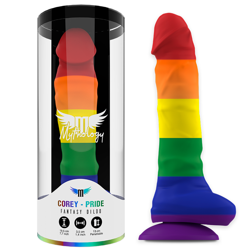 Mythology Corey Pride Dildo Fantasy L Arcobaleno