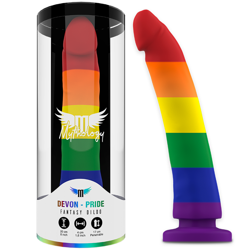 Mythology Devon Pride Dildo Fantasy L Arcobaleno