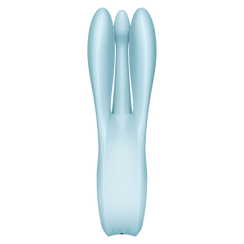 Satisfyer Threesome 1 Vibratore Multifunzione Blu