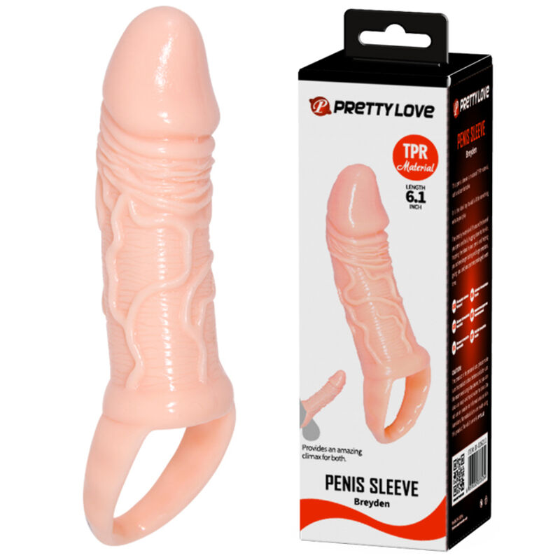 Pretty Love Breyden Guaina per Pene e Testicoli Naturale – immagine 2