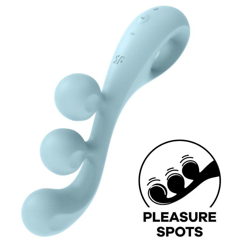 Satisfyer Tri Ball 2 Vibratore Multifunzione Blu