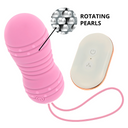 OHMAMA Uovo Rotante con Telecomando 7 Modalità Rosa – foto 3