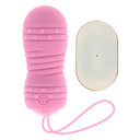 OHMAMA Uovo Rotante con Telecomando 7 Modalità Rosa