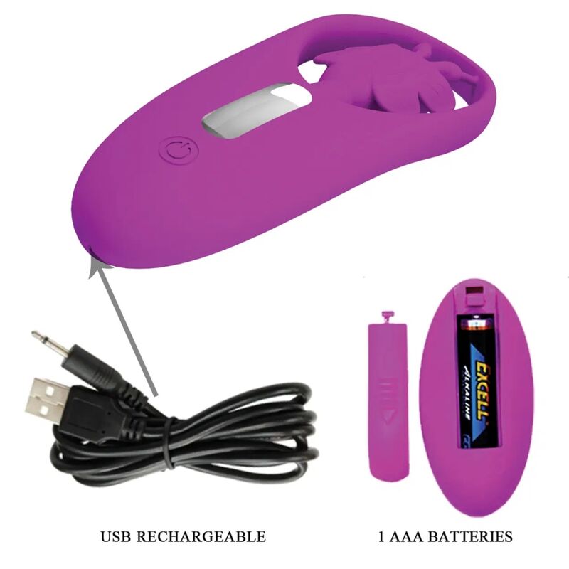 Pretty Love Dancing Butterfly Vibratore da Slip con Telecomando Lilla – immagine 3