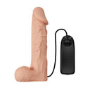 Baile Strap-On Vibrante con Dildo Flessibile e Telecomando a Filo 24 cm – immagine 2