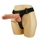 Baile Strap-On Vibrante con Dildo Flessibile e Telecomando a Filo 24 cm – immagine 3