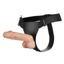 Baile Strap-On Vibrante con Dildo Flessibile e Telecomando a Filo 24 cm