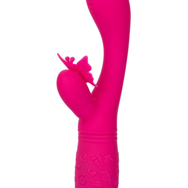 CalExotics Butterfly Kiss Flutter Vibratore Rabbit Rosa – immagine 6