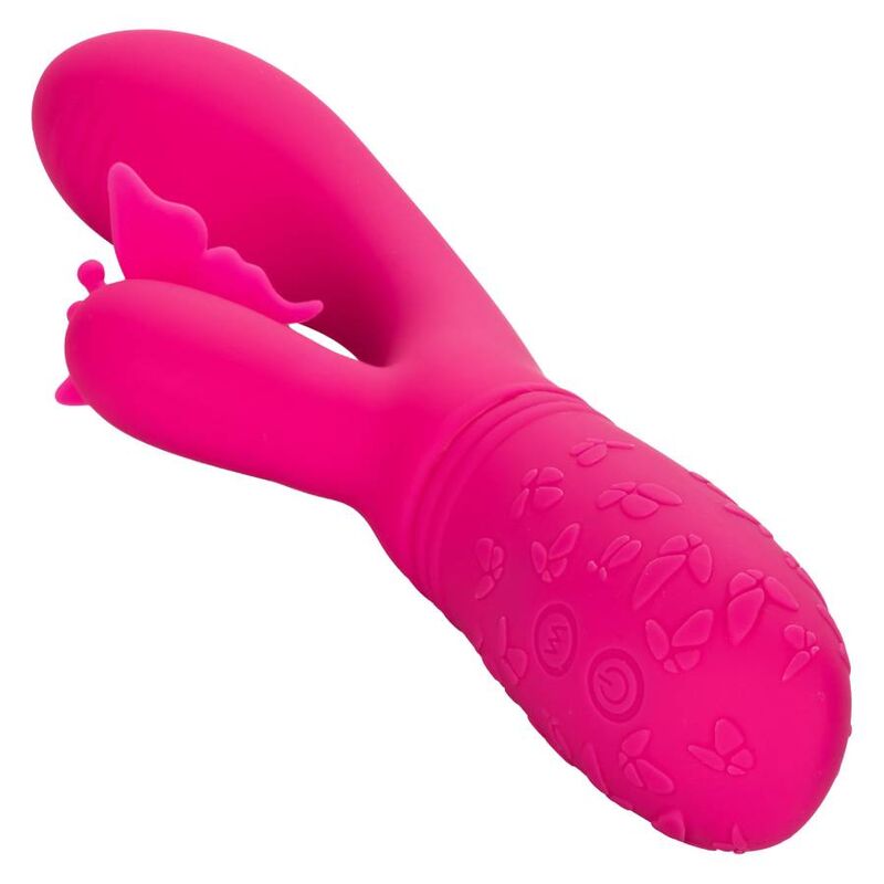 CalExotics Butterfly Kiss Flutter Vibratore Rabbit Rosa – immagine 10