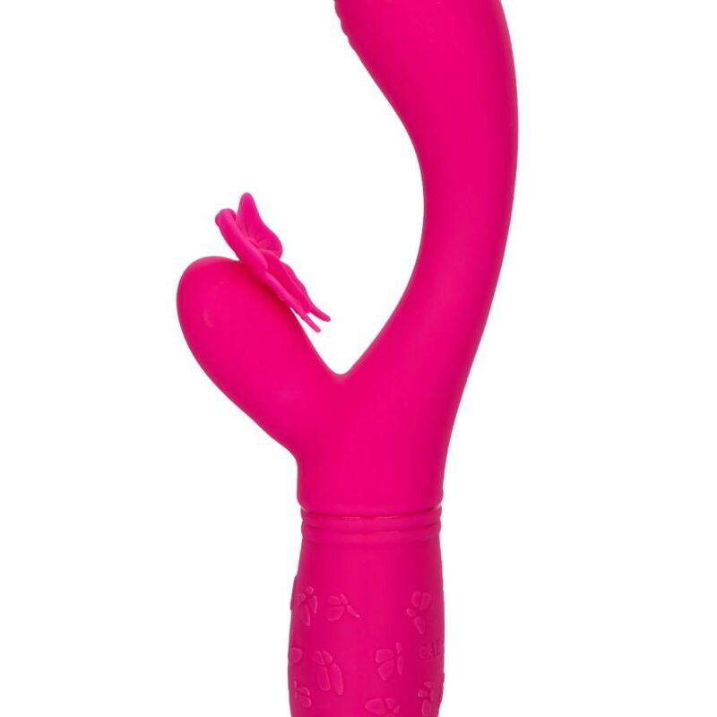 CalExotics Butterfly Kiss Flutter Vibratore Rabbit Rosa – immagine 11
