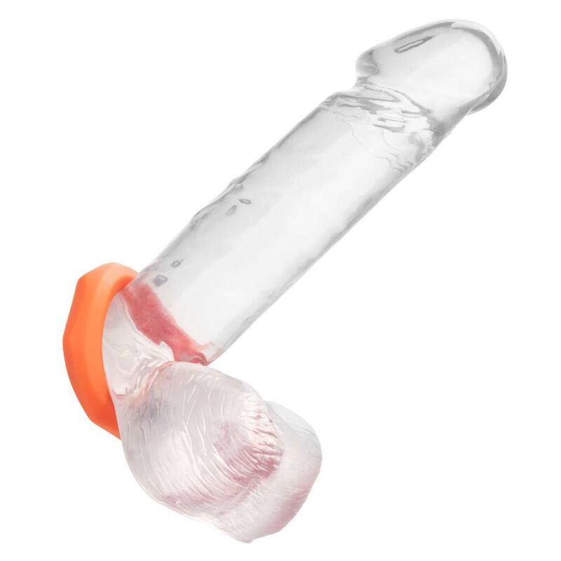 CalExotics Alpha Sexagon Anello in Silicone Liquido Arancione