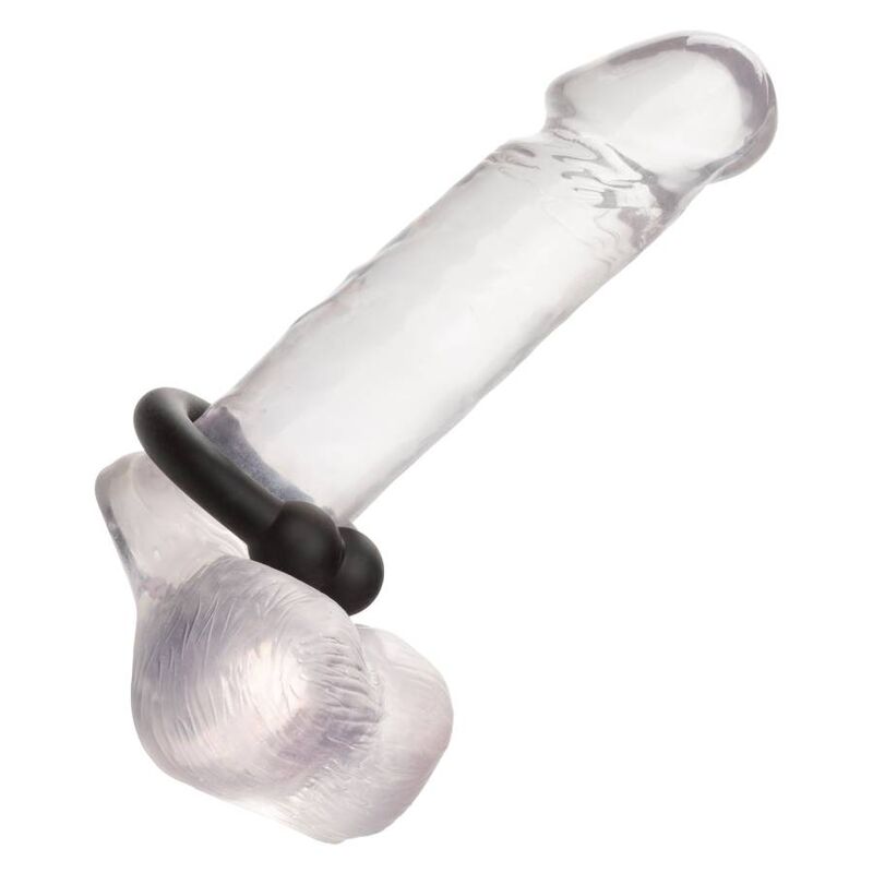 CalExotics Alpha Muscle Anello in Silicone Liquido Nero – immagine 2