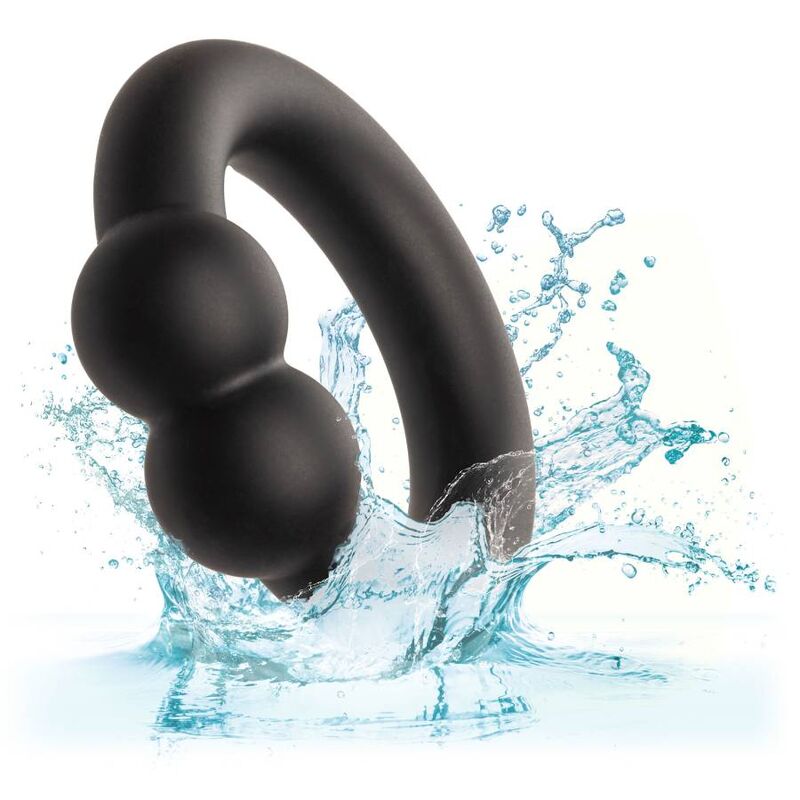 CalExotics Alpha Muscle Anello in Silicone Liquido Nero – immagine 5