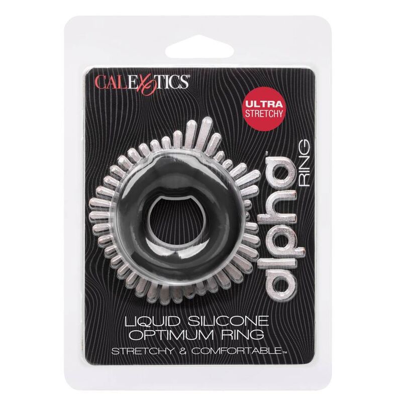 CalExotics Alpha Optimum Anello in Silicone Liquido Nero – immagine 8