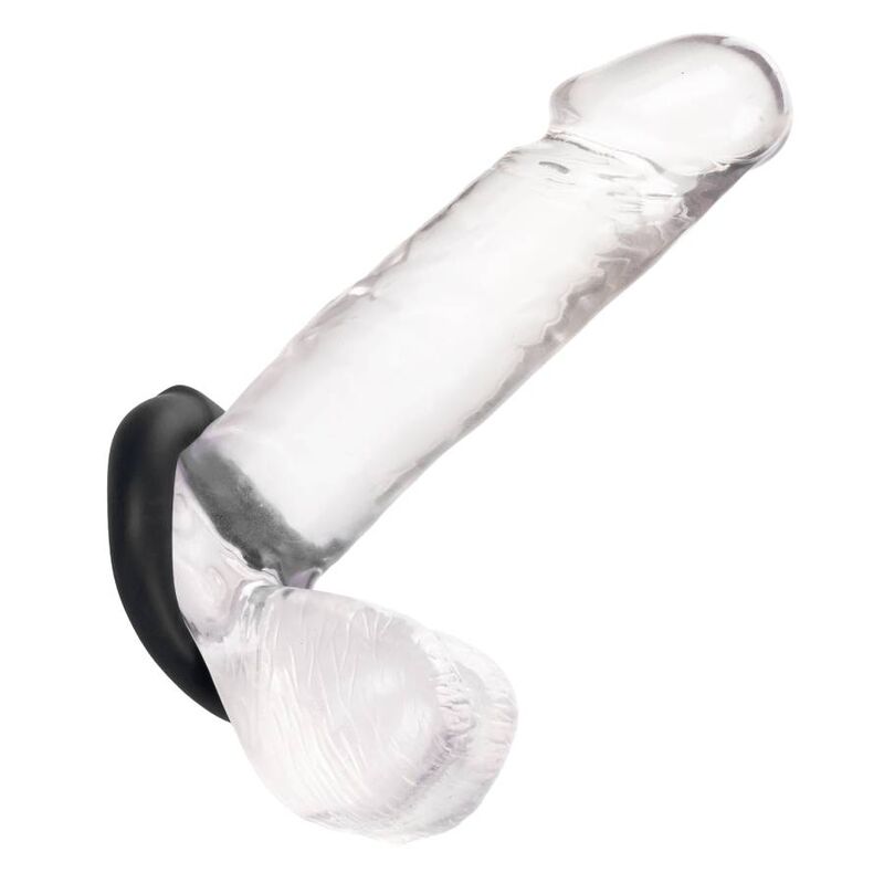 CalExotics Alpha Optimum Anello in Silicone Liquido Nero