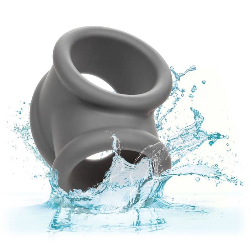 CalExotics Alpha Precision Anello in Silicone Liquido Grigio – immagine 4