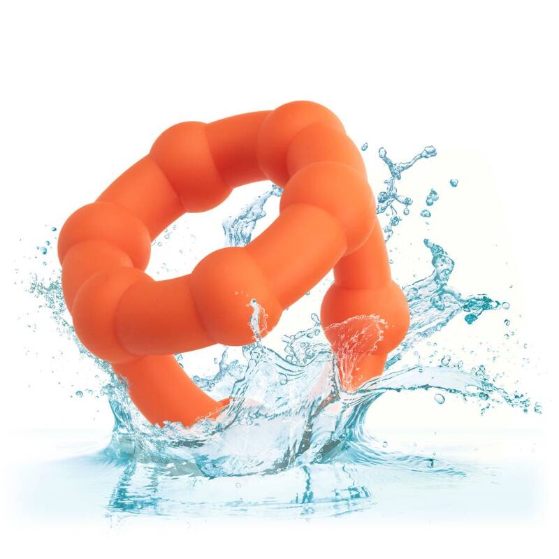 CalExotics Alpha All Star Anello in Silicone Liquido Arancione – immagine 4