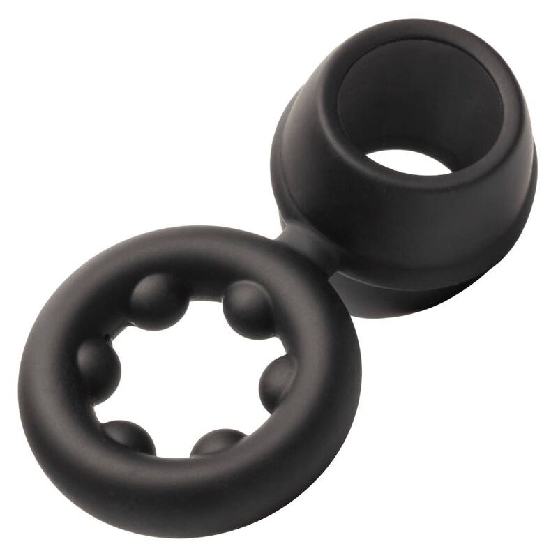 CalExotics Alpha Dual Magnum Anello in Silicone Liquido Nero – immagine 6