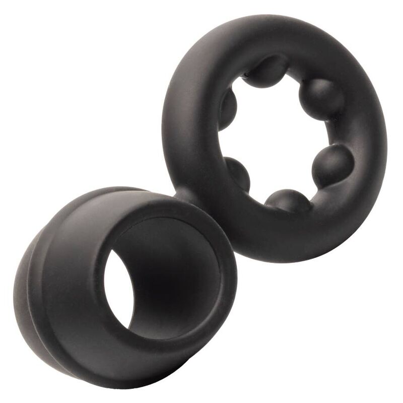 CalExotics Alpha Dual Magnum Anello in Silicone Liquido Nero – immagine 8