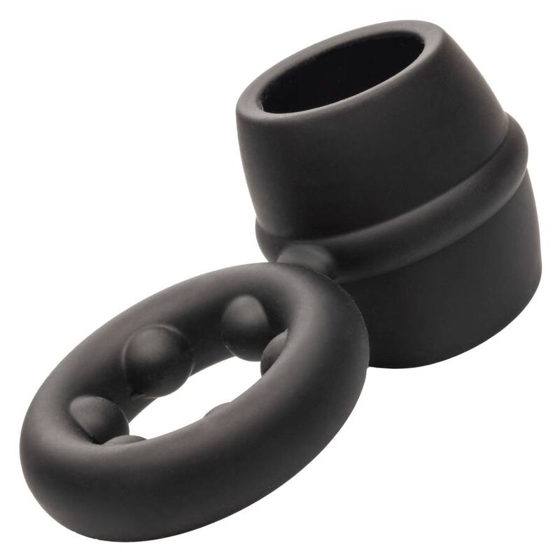 CalExotics Alpha Dual Magnum Anello in Silicone Liquido Nero – immagine 10