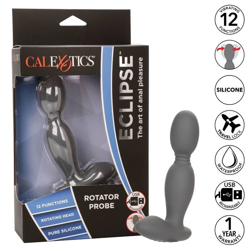 CalExotics Eclipse Sonda Anale Rotante Ricaricabile – immagine 2