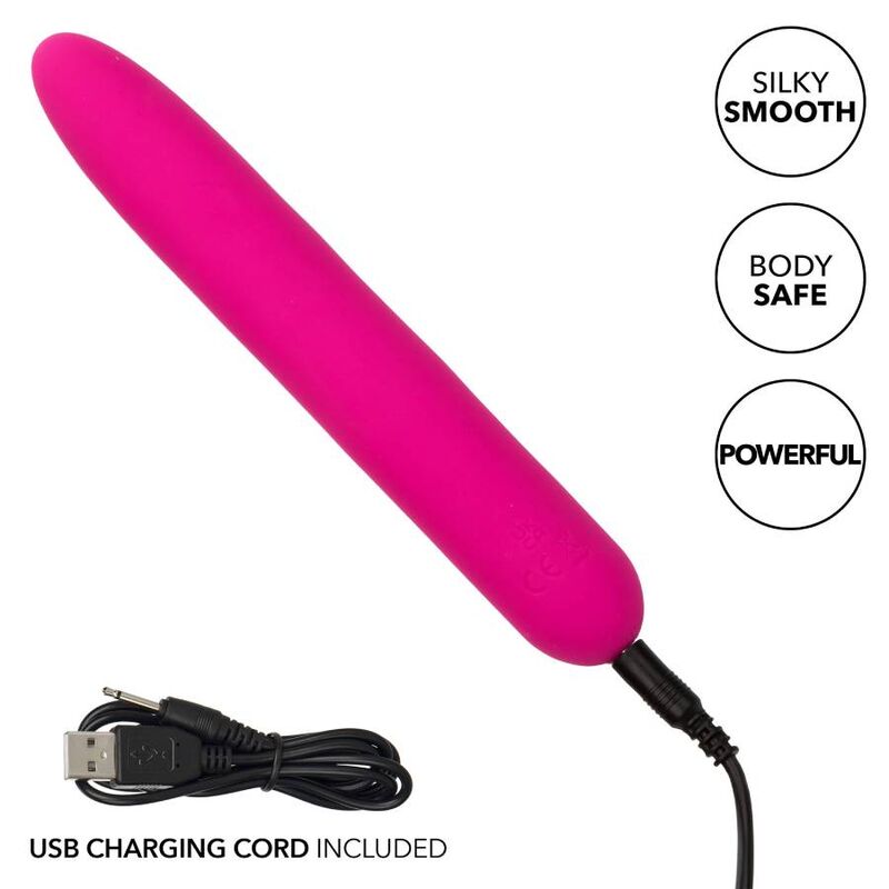 CalExotics Bliss Vibratore in Silicone Liquido Rosa – immagine 5
