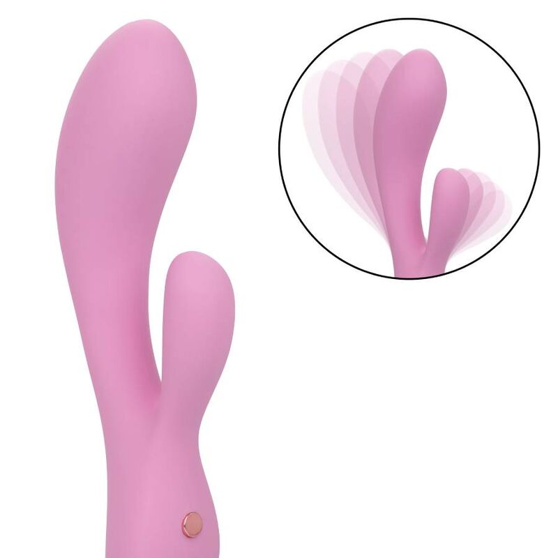 CalExotics Contour Zoie Vibratore Doppio Flessibile Rosa – immagine 5