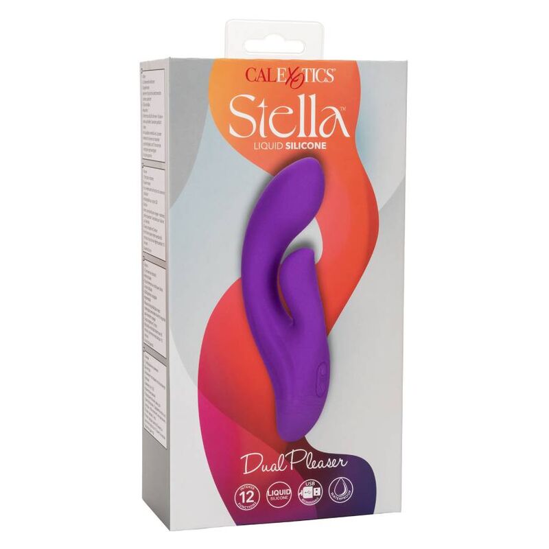 CalExotics Stella Dual Pleaser Vibratore Punto G e Clitoride Viola – immagine 11