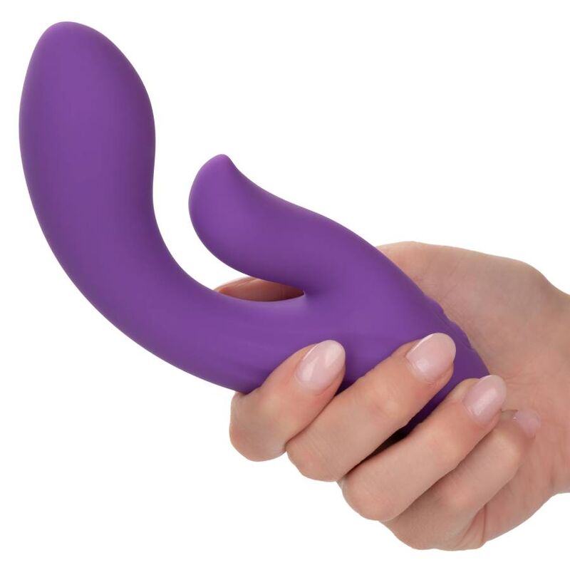 CalExotics Stella Dual Pleaser Vibratore Punto G e Clitoride Viola – immagine 5