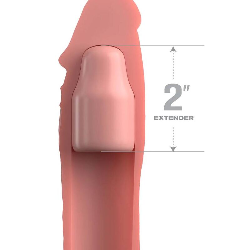 Fantasy X-Tensions Elite Guaina Estensore 6" con Cinturino Pelle – immagine 3