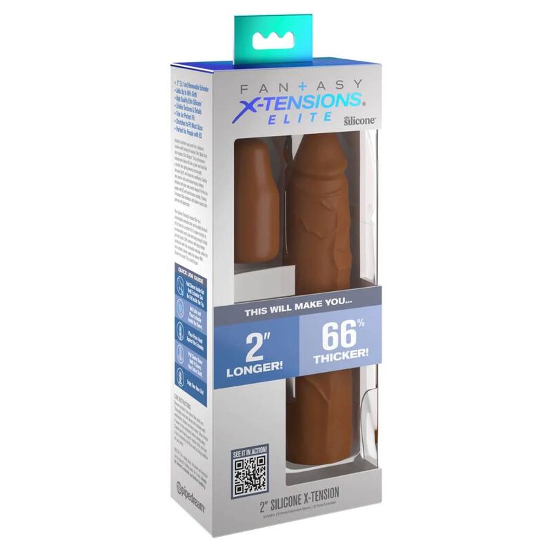 Fantasy X-Tensions Elite Guaina Estensore 8" +2" Caramello