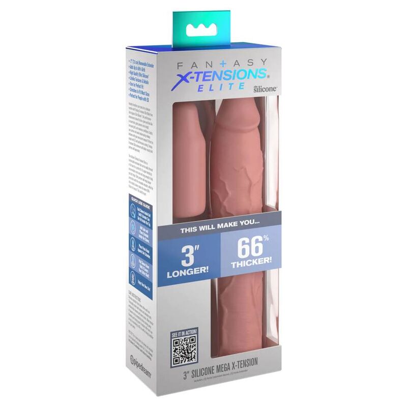 Fantasy X-Tensions Elite Guaina Estensore 9" +3" Pelle
