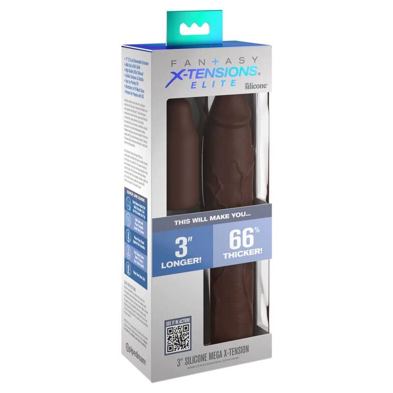 Fantasy X-Tensions Elite Guaina Estensore 9" +3" Marrone