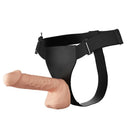 Baile Strap-On Vibrante con Dildo Flessibile e Telecomando a Filo 26 cm