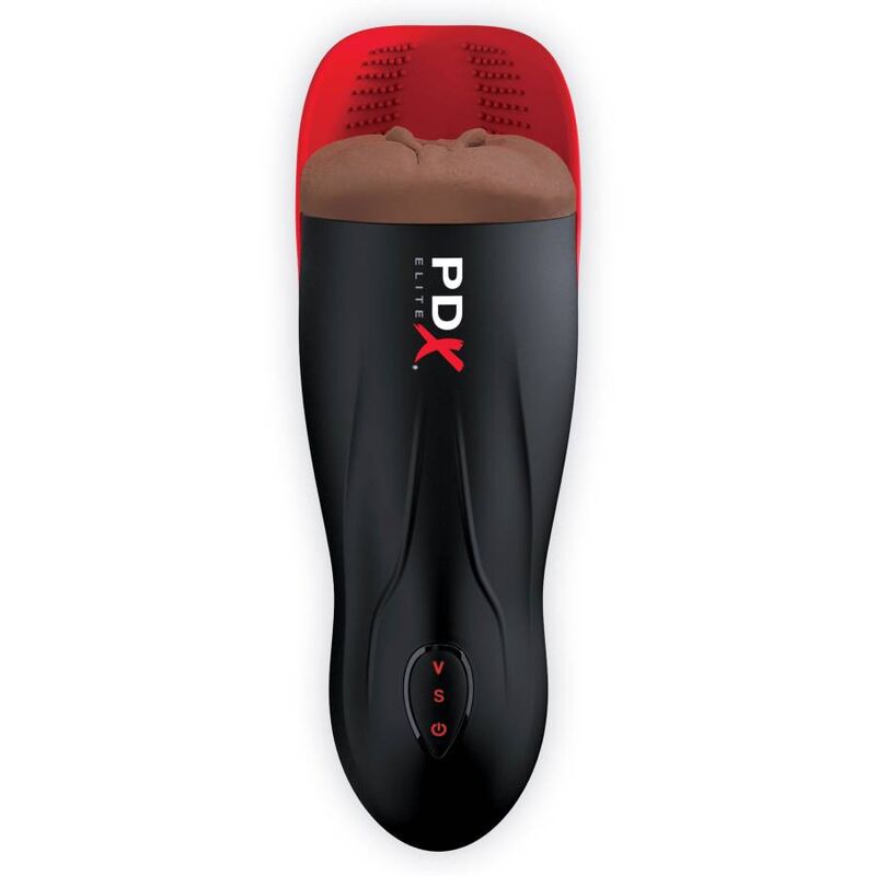 PDX Elite Fuck-O-Matic 2 Masturbatore con Aspirazione e Vibrazione – immagine 3